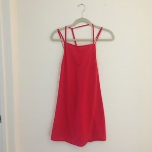 NEVER WORN Backless slip dress
